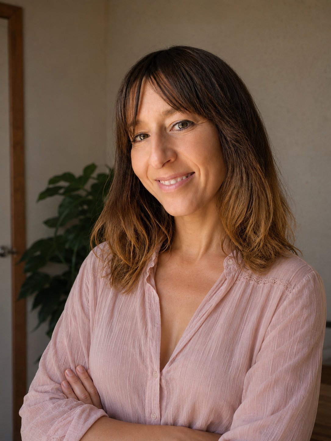 Retrat de la Núria, creadora de La Venusina